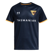 Hawthorn Hawks 2026 UNDER ARMOUR AFL Mens Training Tee | Midnight Navy