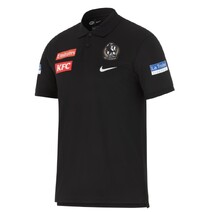 Collingwood Magpies 2025 Nike Mens Dri Fit Polo