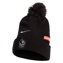 Collingwood Magpies 2025 Nike Pom Beanie
