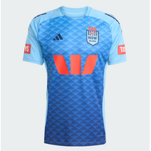 NSW Blues 2025 SOO ADIDAS Mens Performance Tee | LIGHT BLUE