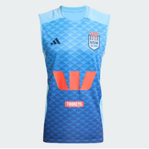 NSW Blues 2025 SOO ADIDAS Mens Training Singlet | LIGHT BLUE