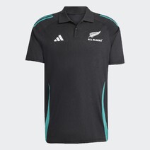 All Blacks 2025 ADIDAS Mens Training Polo | Black