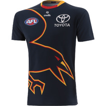 Adelaide Crows O'Neills Mens Run Out Tee | Navy