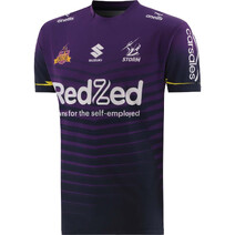 Melbourne Storm NRL O'Neills Mens Warm Up Tee | Purple