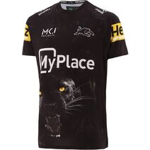 Penrith Panthers O'Neills NRL Adults Warm Up Tee | Black