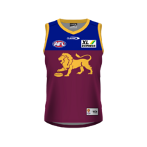 Brisbane Lions Classic Mens Home Guernsey
