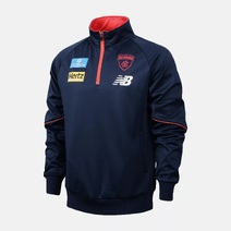 Melbourne Demons AFL NEW BALANCE  Men's 1/2 Zip | Navy