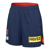 Melbourne Demons AFL NEW BALANCE Mens Travel Shorts | Blue