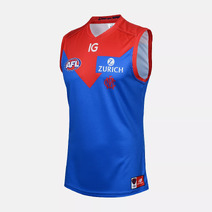 Melbourne Demons NEW BALANCE AFL Mens Clash Guernsey | Blue