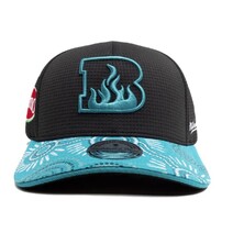 Brisbane Heat BBL Adults Onfield Low Pro Cap | Black