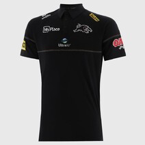 Penrith Panthers 2025 NRL O'Neills Mens Media Polo | BLACK