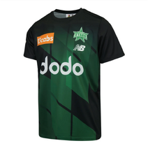 Melbourne Stars 25/26 BBL New Balance Adults Training Tee | Black/Green