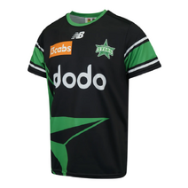 Melbourne Stars 25/26 BBL New Balance Adults Warm up Tee | Black