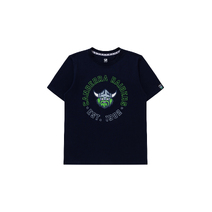 Canberra Raiders NRL Youth Supporter Tee | Black
