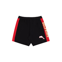 Redcliffe Dolphins NRL Mens Performance Shorts | Black