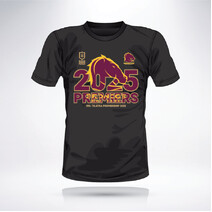 Brisbane Bronocs NRL MENS PREMIERS TEE