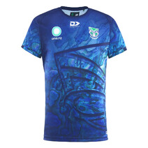 New Zealand Warriors 2025 NRL DYNASTY Mens Warm Up Tee | PAUA