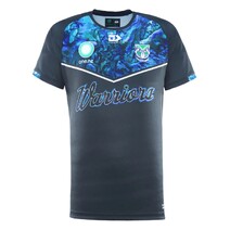 New Zealand Warriors NRL Mens Captains Run Tee |Charcoal