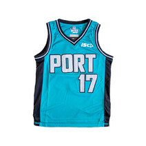 Port Adelaide Power ISC Kids Basketball Singlet | Aqua