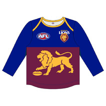 Brisbane Lions AFL Replica Toddler L/S Guernsey