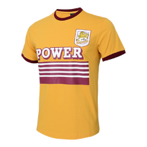 Brisbane Broncos NRL TIDWELL 1988 Retro Tee | Yellow