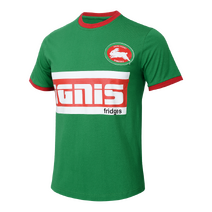 South Sydney Rabbitohs NRL TIDWELL Mens 1984 Retro Tee | Green