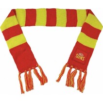 AFL Baby Scarf GOLD COAST SUNS