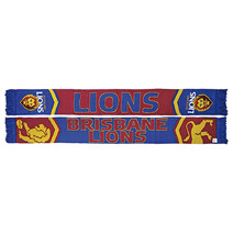 Brisbane Lions Cleave Jacquard Scarf