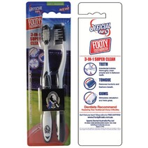 AFL Toothbrush Twin Pack Collingwood Magpies