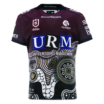 Manly Sea Eagles 2025 NRL DYNASTY Mens Indigenous Jersey | MAROON