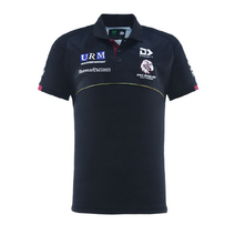Manly Sea Eagles 2025 NRL DYNASTY Mens Media Polo | Black