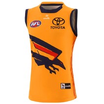 Adelaide Crows 2025 AFL O'NEILLS Mens Training Guernsey | Yellow