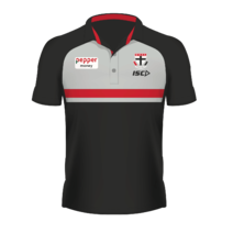 St Kilda Saints ISC AFL Mens Media Polo