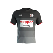 St Kilda Saints ISC AFL Mens Sub Training Tee | Grey