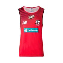 St Kilda Saints New Balance Adult Coaches Training Singlet - Red