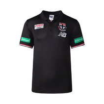 St Kilda Saints New Balance Mens Media Polo