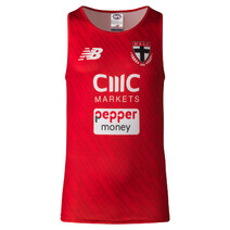 St Kilda Saints AFL NEW BALANCE Mens Training Singlet