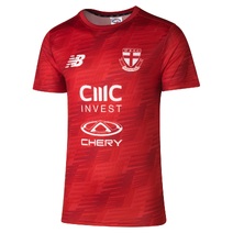 St Kilda Saints NEW BALANCE AFL Mens Training Tee | Red