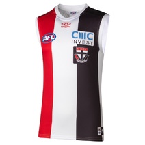 St Kilda Saints NEW BALANCE AFL Mens Clash Guernsey | Black/White/Red