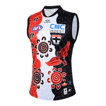 St Kilda Saints 2025 AFL NEW BALANCE Mens Indigenous Guernsey