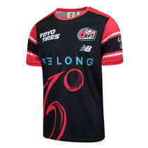 Sydney Sixers 25/26 BBL New Balance Youth Training Tee | Black