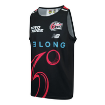 Sydney Sixers 25/26 BBL New Balance Adults Training Singlet | Black