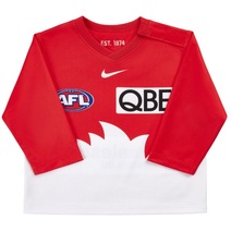 Sydney Swans AFL NIKE Infant LS Guernsey