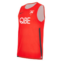 Sydney Swans AFL NIKE Mens Training Singlet