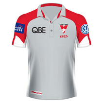 Sydney Swans AFL ISC  Mens Performance Polo