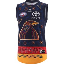 Adelaide Crows 2025 AFL O'Neills Mens Indigenous Guernsey | NAVY