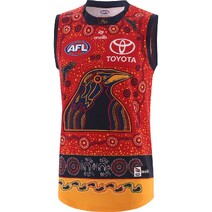 Adelaide Crows 2025 AFL O'Neills Youth Indigenous Guernsey | RED