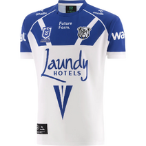 Canterbury Bulldogs NRL 2026 O'Neills Mens Home Jersey | White/Blue