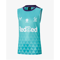 Melbourne Storm Castore Youth Training Singlet Turquoise