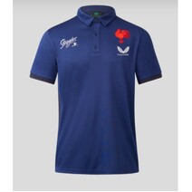 Sydney Roosters CASTORE NRL Mens Coach Travel Polo | NAVY
